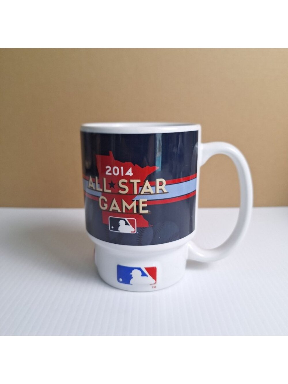 2014 MLB ALL-STAR GAME CERAMIC COFFEE MUG OFFICIAL EVENT LOGO BOELTER BRANDS